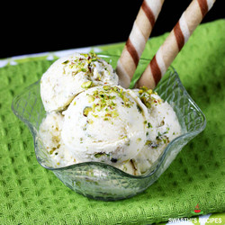 Pistachio Ice Cream Recipe (Pista Ice Cream)