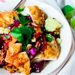 Bbq Haddock And Quinoa Salad