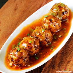 Veg Manchurian Recipe With Manchurian Sauce