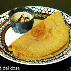 Mixed Dal Dosa (Lentil Dosa)