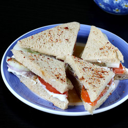 Tomato Cucumber Sandwich