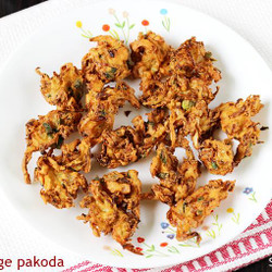 Cabbage Pakoda Recipe | Cabbage Pakora Recipe In South Indian Style