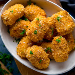 Baked Cheesy Potato Croquettes