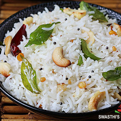 Coconut Rice Recipe (Thengai Sadam)