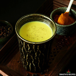 Turmeric Milk Recipe (Haldi Doodh)