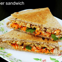 Paneer Sandwich Recipe (3 Variations)