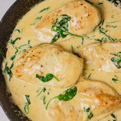 Creamy Garlic Chicken Breast Recipe