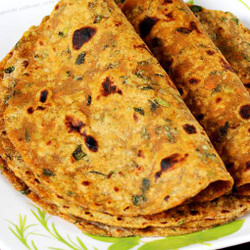 Mix Veg Paratha (Vegetable Paratha)