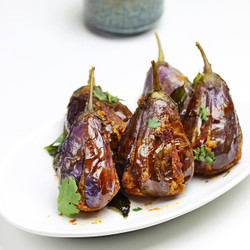 Stuffed Brinjal Fry