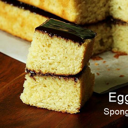 Eggless Sponge Cake