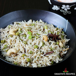 Peas Pulao | Matar Pulao Recipe