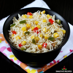 Corn Fried Rice Recipe (Corn Rice)