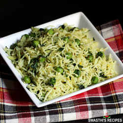 Methi Rice Recipe (Methi Leaves Rice)