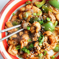 Copy of Easy Keto Cashew Chicken Recipe