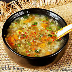 Vegetable Soup Recipe (Indian Veg Soup)