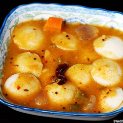 Idli Sambar Recipe (Tiffin Sambar)