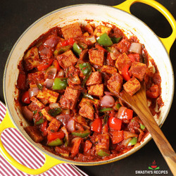 Indian Tofu Kadai Recipe