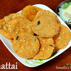 Thattai Recipe