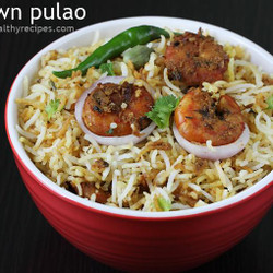 Prawn Pulao (shrimp Pulao)