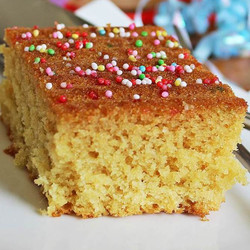 Eggless Orange Cake Recipe