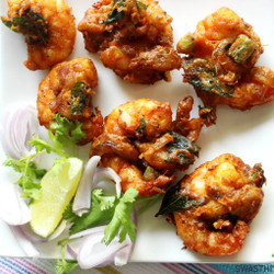 Shrimp Pakora (Shrimp Fritters)