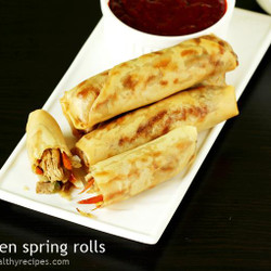 Chicken Spring Rolls