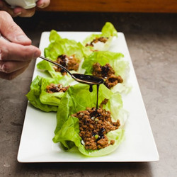 Hoisin Chicken Lettuce Cups