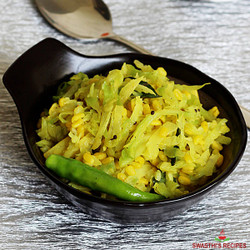 Cabbage Poriyal Recipe