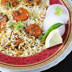 Prawn Biryani (shrimp Biryani)