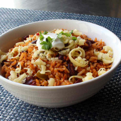 The Best Baked Rice And Beans