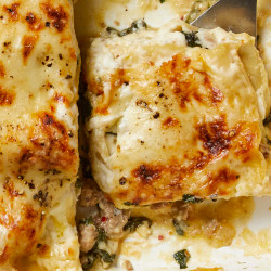 Extra-cheesy White Lasagna