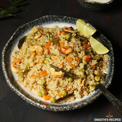 Quinoa Upma Recipe (Instant Pot And Stovetop)