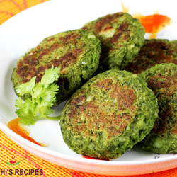 Hara Bhara Kabab Recipe (Veg Kabab)