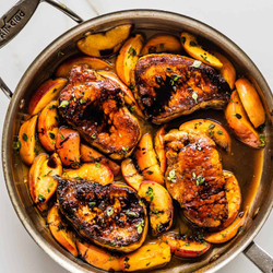 Summer Peach Pork Chops Recipe