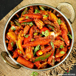 Vegetable Jalfrezi Recipe (Veg Jalfrezi)