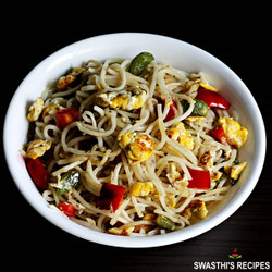 Egg Fried Noodles Recipe