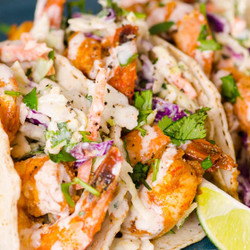 15 Minute Easy Shrimp Tacos Recipe