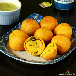 Batata Vada Recipe (Aloo Vada)