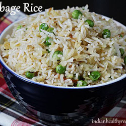 Cabbage Rice (Cabbage Fried Rice)