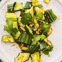 Smacked Cucumber Salad