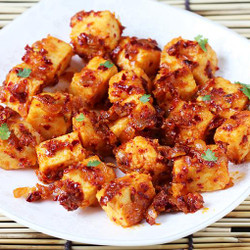 Garlic Paneer Recipe (Quick Paneer Starter)