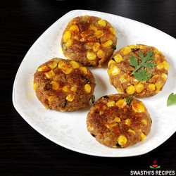 Corn Cutlet - Corn Patties