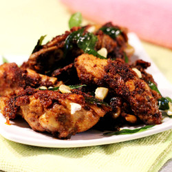 Dry Chicken Ghee Roast