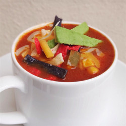 Vegetarian Tortilla Soup