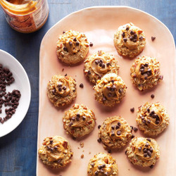 Chocolate Chip &amp; Cookie Butter Thumbprints