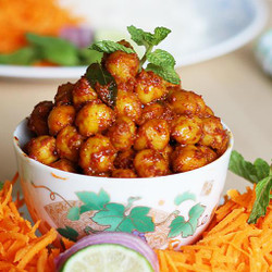 Dry Chana Recipe