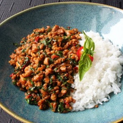 Spicy Thai Basil Chicken