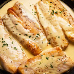 Fish With White Wine Sauce