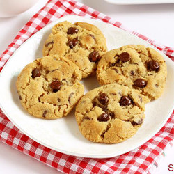 Eggless Chocolate Chip Cookies