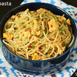 Egg Spaghetti (scrambled Egg Pasta)